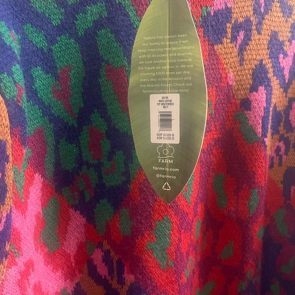 Mixed Leopard Pop Sweater Dress - Picture 10 of 11